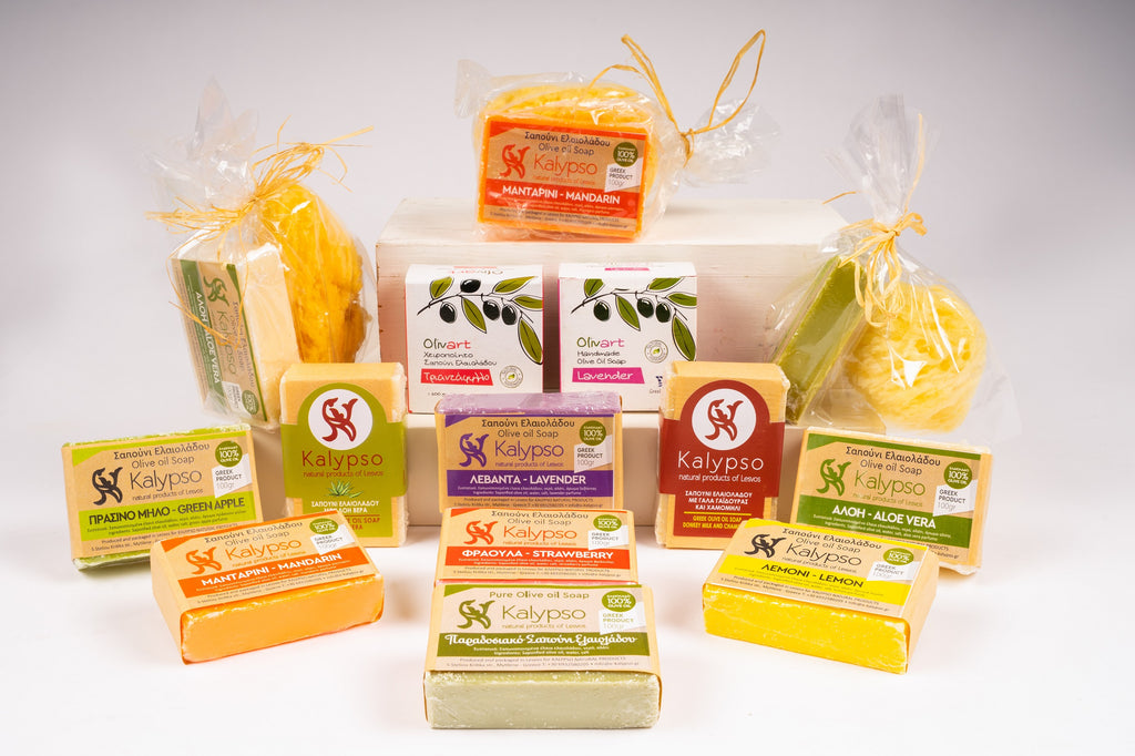 OLIVART Hand made Olive Oil soap- Rose