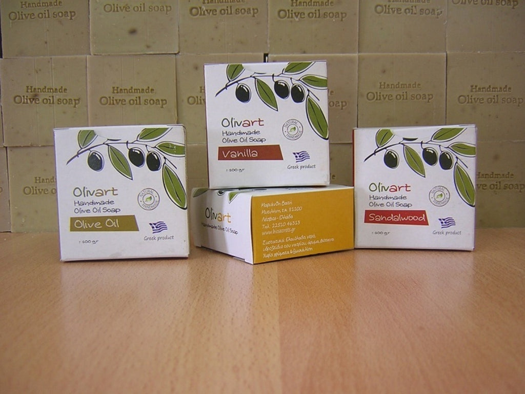 OLIVART Natural olive oil soap-Sandalwood