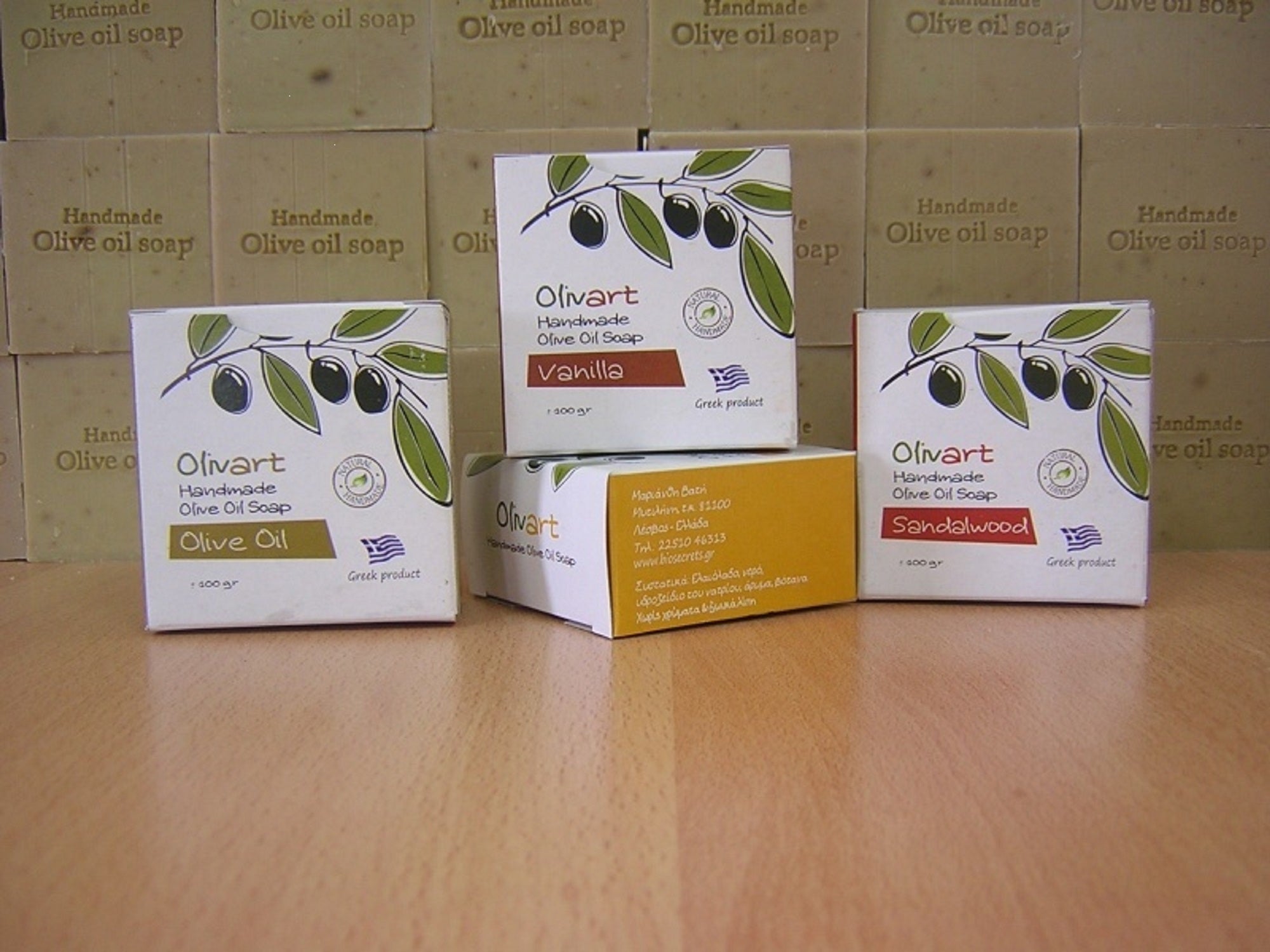 OLIVART Hand made Olive Oil soap - Lavender